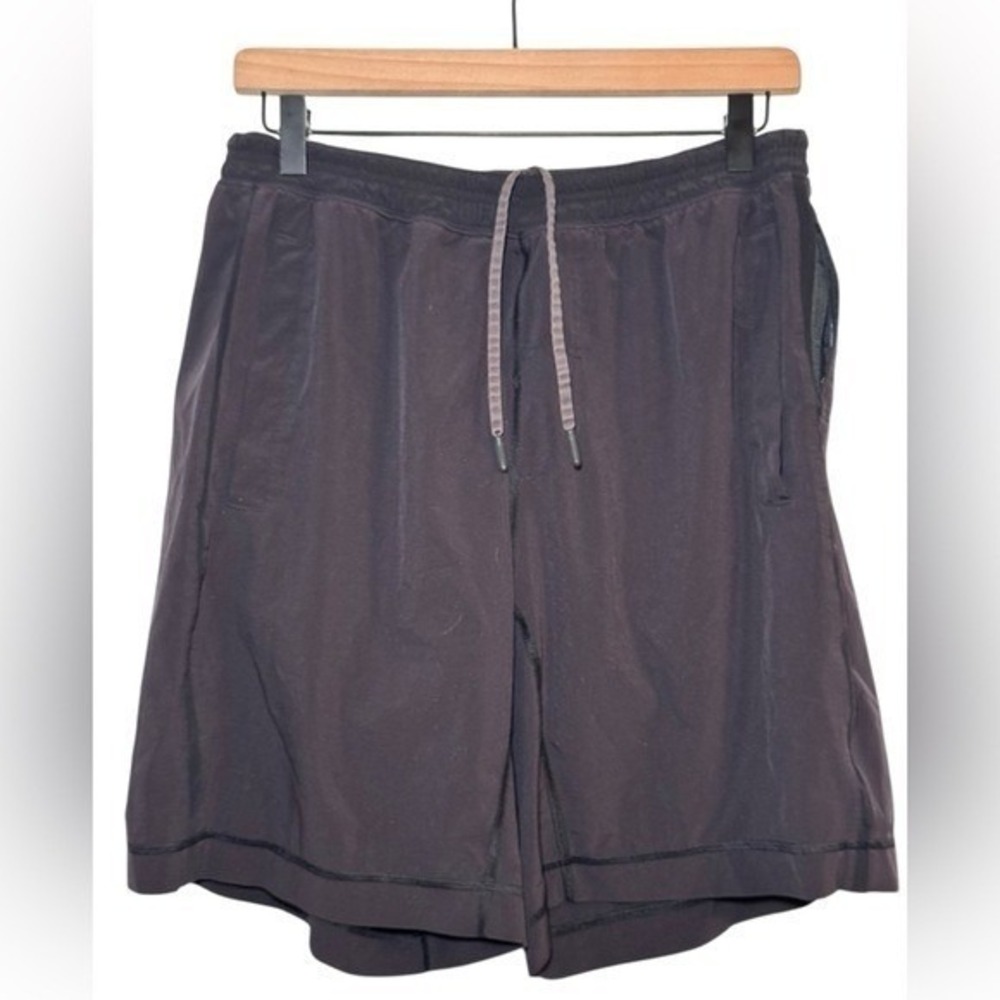 Lululemon PACE BREAKER SHORT 9" Activewear Black Lined Men's Size Medium